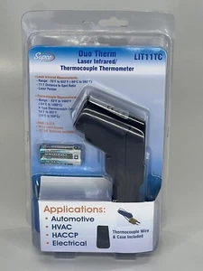 Supco LIT11TC Duo Therm Laser Infrared Thermocouple Thermometer - Picture 1 of 4