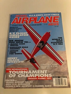 Model Airplane News  April  1995 - Image 1 of 2