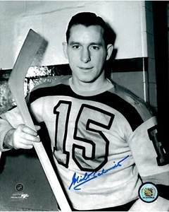 Boston Bruins Milt Schmidt Autographed 8x10 W/SportsWorld COA - Picture 1 of 1