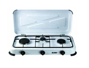 Herd Gas 3 Feuer mit Deckel 1.2 Kw, 58 x 33 X 9cm. Blinky cod.98010-03/5 - Bild 1 von 1