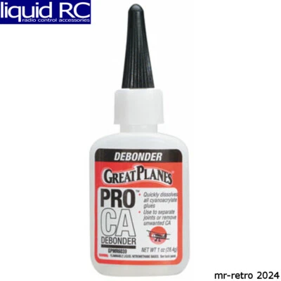 Great Planes MR6039 GPMr6039 Pro Ca Debonder 1 Oz - Image 1 of 2