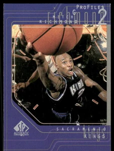 1997-98 SP Authentic #P18 Mitch Richmond ProFiles Level 2 - Picture 1 of 2