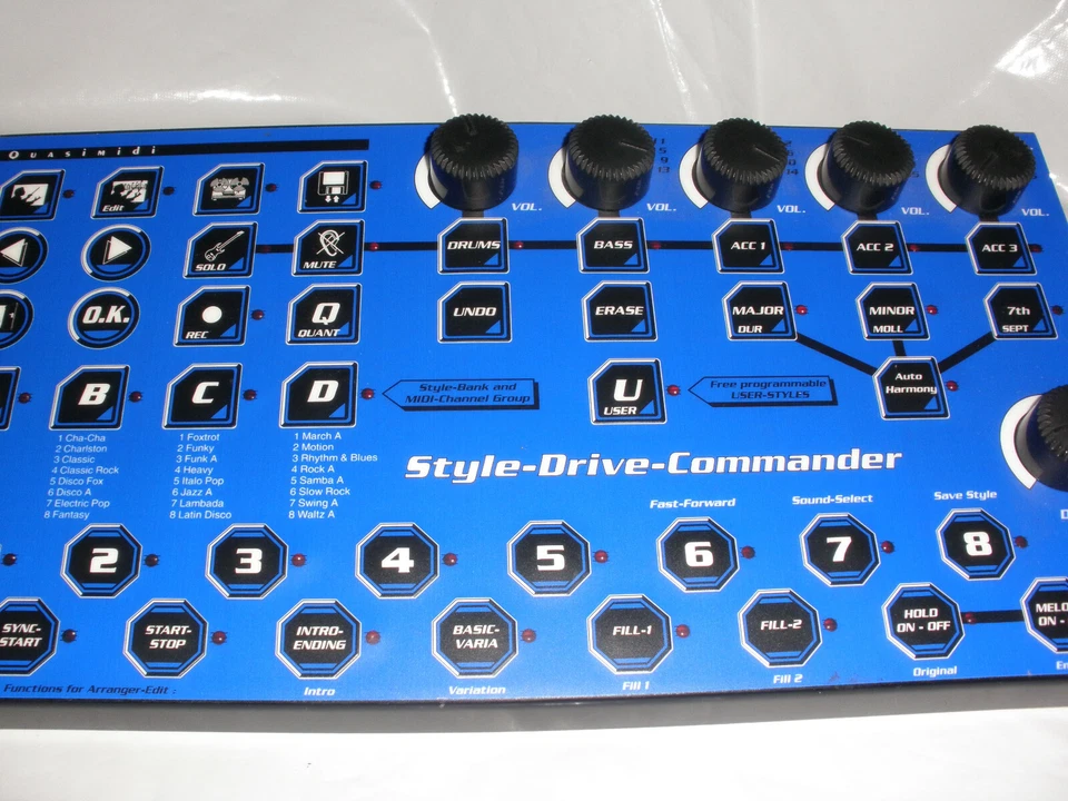 Quasimidi Style-Drive-Commander - Bild 1 von 4