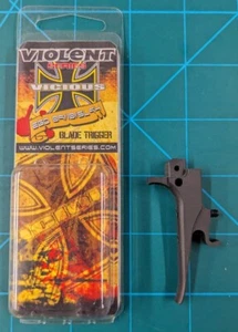 VIOLENT "Vicious" EGO 9/10 "Blade" upgrade trigger. Delrin. NOS. RARE! - Picture 1 of 4
