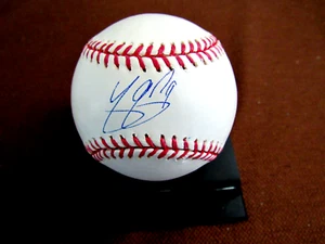 YASMANI GRANDAL 2 X ALL-STAR WHITE SOX DODGERS SIGNED AUTO OML BASEBALL JSA - Picture 1 of 3