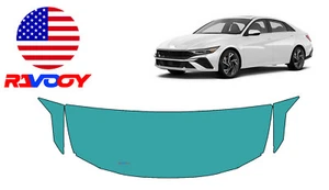 For Hyundai Elantra 2024-2025 Hood Fender Paint Protection Film PreCutKit PPF - Picture 1 of 7