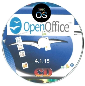 Open Office Home & Student 2023 for Mac ~ Office Software Suite on CD-Rom - Picture 1 of 11