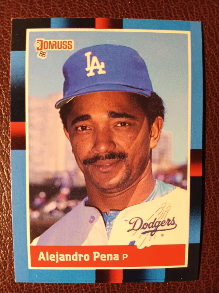 ALEJANDRO PENA DODGERS 1988 DONRUSS BASEBALL CARD #598 - Image 1 of 1