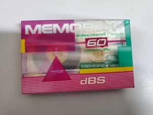 Memorex leeres Kassettenband DBS 60 neu/versiegelt - Bild 1 von 2