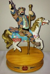 VINTAGE RARE 90S EMMETT KELLY JR & COCA-COLA "PLAY REFRESHED" MUSICAL FIGURINE - Picture 1 of 12
