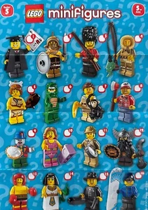 Complete Pristine Set of (16) Lego Series 5 Minifigures 2011 With Case Retired - Picture 1 of 7