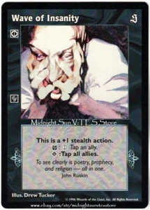 Wave of Insanity The Sabbat V:TES VTES Vampire CCG - Picture 1 of 1