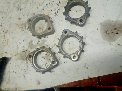 Kawasaki KZ 650 KZ650 CSR 650 1981 bridas de escape Foto 1 de 3