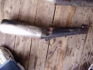  Honda VF500F- Interceptor- Left Exhaust Muffler 1985- OEM- 84,85,86 - Picture 1 of 3