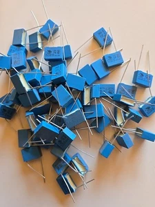 QTY 100 X .047UF 250VDC/250VAC Mylar Capacitors - Picture 1 of 2