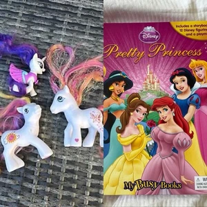 3x My Little Pony-Sunny Daze, Fairy Dust, Rarity & A Disney Princesses Busy Book - Picture 1 of 11