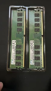 Samsung 8gb (2x4gb) DDR4 2133MHz Desktop RAM Memory. PN# M378A5143EB1-CPB - Picture 1 of 2