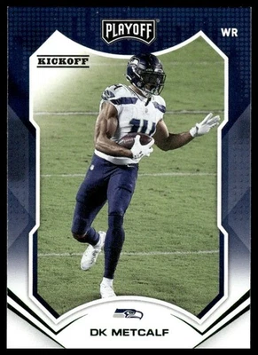 2021 Panini Playoff #197 DK Metcalf Goal Line - Image 1 of 2