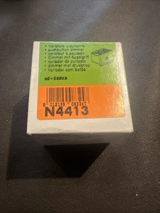 BTICINO VARIALUCE ELETTRONICO A PULSANTE Living light N4413 60 / 500 VA BIANCO - Foto 1 di 3