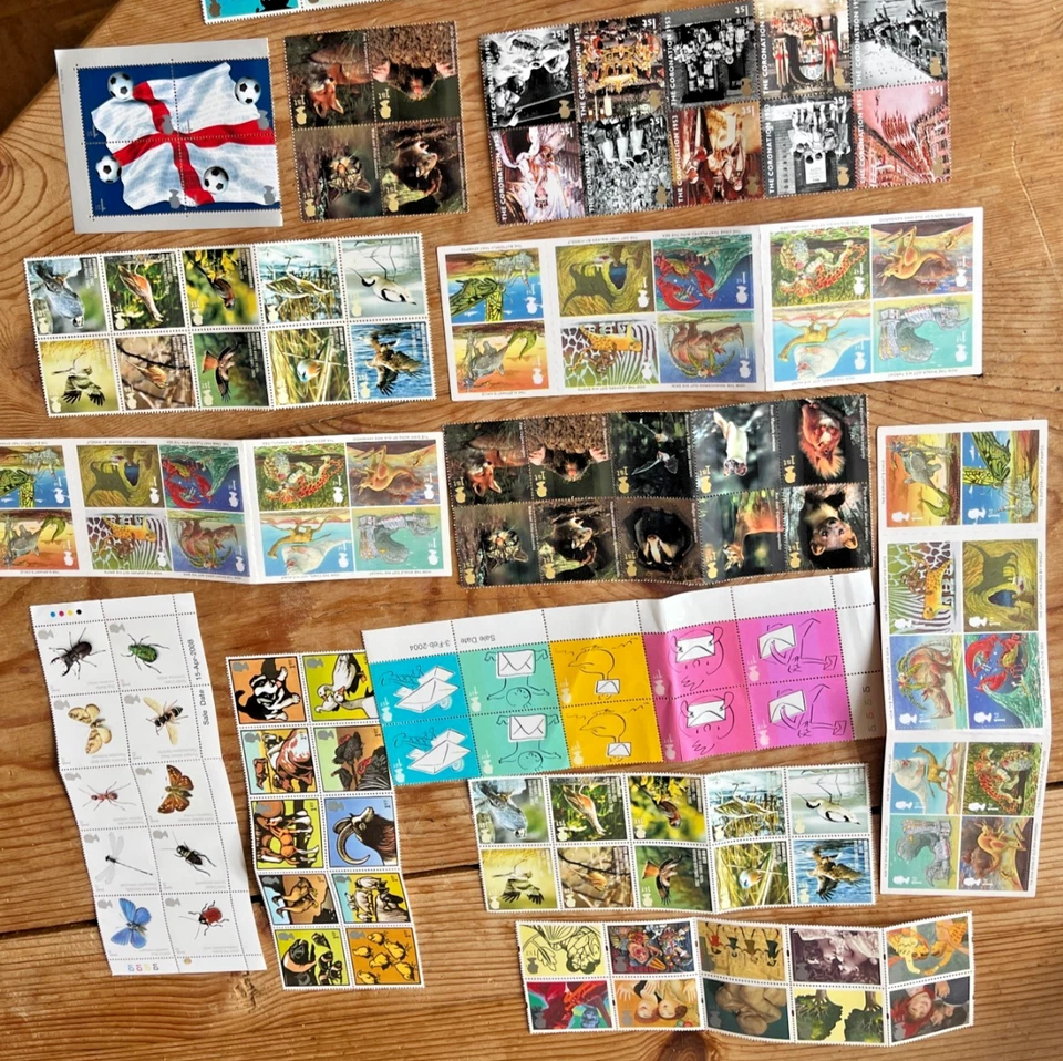 10 x 1st Class Stamps - Face Value £17 unused, gummed, xmas card stamps CHEEEEEP - Image 1 of 1