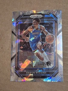 2022-23 AARON WIGGINS PANINI PRIZM ICE NBA CARD #65 OKC THUNDER OKLAHOMA CITY - Picture 1 of 2