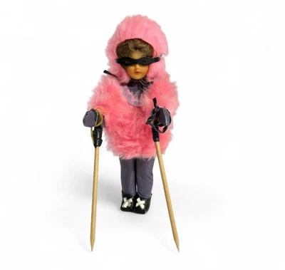 Rare Carlson Doll 1960’s Snow Bunny Winter Skier - Image 1 of 4