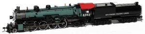 Athearn Genesis HO 4-8-2 MT-4 Southern Pacific Green Boiler Locomotive ATHG71557 - Picture 1 of 2