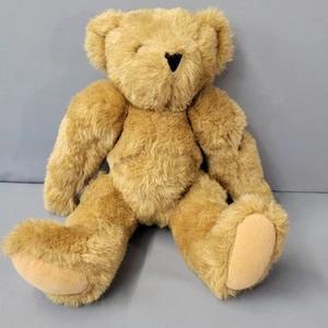 The Vermont Teddy Bear Plush Toy 15" Embroidered Tattoo Kathryn Jointed - Picture 1 of 13