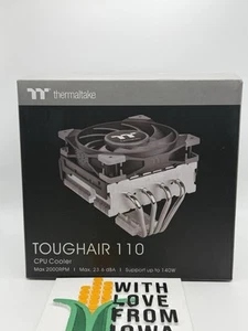Thermaltake Toughair 110 140w Tdp Top Flow Cpu Cooler, Intel/amd Universal - Picture 1 of 4