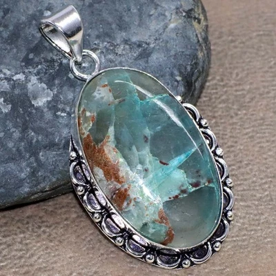 Colgante enchapado en plata 925 Quantum Quatrro 1,8" joyería llamativa GW Foto 1 de 3