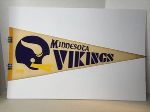 Vintage 70er Jahre Minnesota Vikings NFL Wimpel - Bild 1 von 13