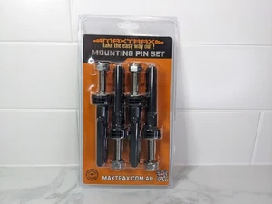 Juego de pasadores de montaje Maxtrax MK2 montaje en placa de recuperación todoterreno 4x4 accesorios NUEVO - Imagen 1 de 5