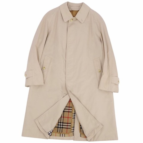 Cappotto Burberry vintage Burberrys uomo 48 beige collo macchiato con MOLO 0
