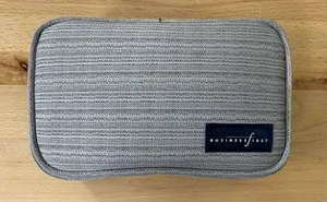 Continental Airlines Business First Class Amenity Travel Toiletry Kit Bag - Picture 1 of 3