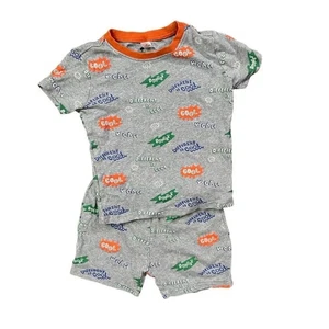 Tucker + Tate Matching Pajama Set Sayings Quotes Shorts Short Sleeve 8Y - Picture 1 of 4