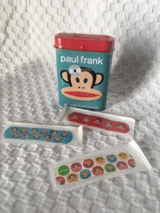 New Paul Frank Julius Tin 15 Bandages Band-aids 3 different patterns sealed - Picture 1 of 5