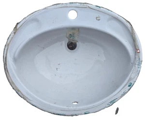 Shires Pavan  550 x 465mm 1TH Inset Vanity Basin in WHITE - Picture 1 of 4