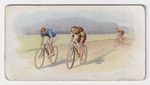 Cigarette Card - British Sport Series (C.W.S.) - #19 Cycling - Picture 1 of 2