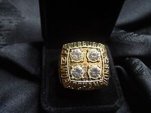 1979 Pittsburgh Steelers Super Bowl XIV  Ring Gold Terry Bradshaw with box