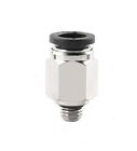 10 Pcs M5 Male Thread 6mm Push In Joint Pneumatic Connector Quick Fittings