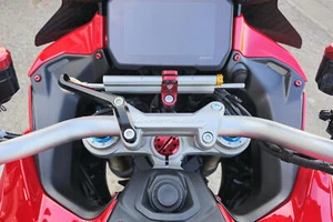 Ducati Multistrada V4 V4S 2021-2023 CNC Racing Ohlins Steering Damper+Mount Kit - Picture 1 of 8
