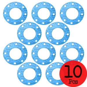 Lote de 10 piezas. Junta de brida de fibra sin asbesto tamaño 4 pulgadas #150 patrón de pernos - Imagen 1 de 2