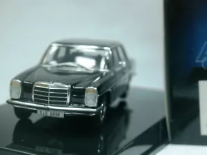 WOW EXTREMADAMENTE RARO Mercedes W115/8 220D Negro 1:43 Auto Art-280C/W114/Minichamps - Imagen 1 de 2