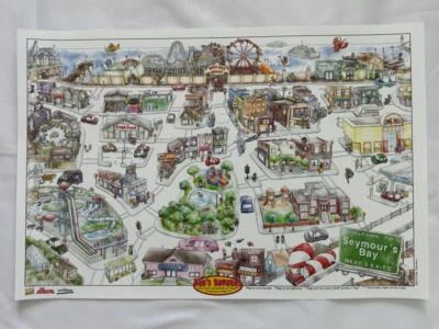 BOB'S BURGERS - 12"x18" Original Promo TV Poster SDCC 2024 MINT Hulu Animayhem