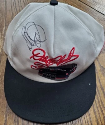 NICE Autographed Dale Earnhardt Sr Hat Cap JSA COA Goodwrench #3 Nascar Racing - Image 1 of 4