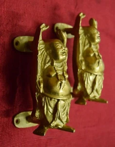 Decorative Door Handle Buddha Shape Handmade Gate Puller Home Furnish Gift VR430 - Picture 1 of 10