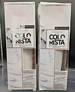 2) L'Oreal Paris Colorista CLEAR Mixer For Semi Permanent Hair Colors - 4 Fl Oz - Picture 1 of 7