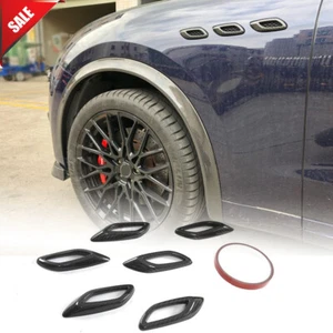 Cubierta de ventilación lateral guardabarros de aire para Maserati Levante 2016-2017 6 piezas - Imagen 1 de 12
