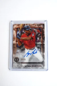 2019 Topps Tribute BRYON BUXTON #TA-BB AUTO Minnesota Twins 23/25 - Picture 1 of 2