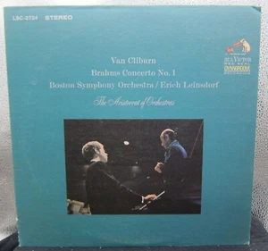 Van Cliburn - Brahms Concerto No 1 - Leinsdorf Boston Symphony - RCA   1964 - Bild 1 von 3